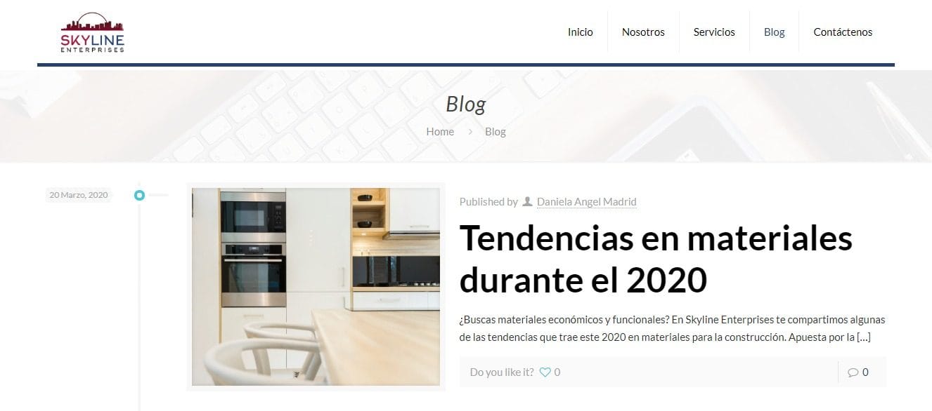 Blog Skyline | JLV Marketing